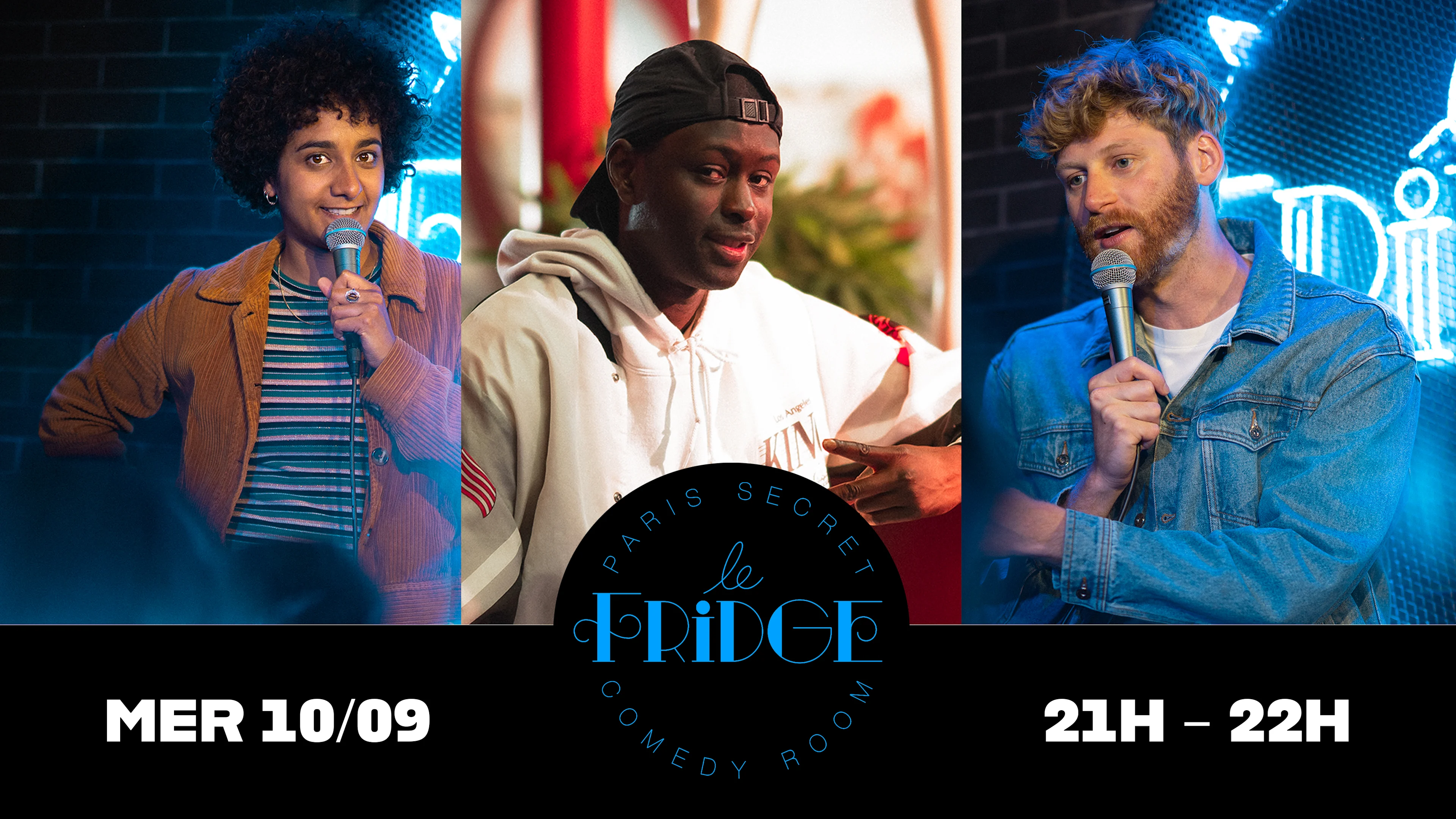 Boom Boom Villette Invite "Le Fridge Comedy Club" #5 Cover