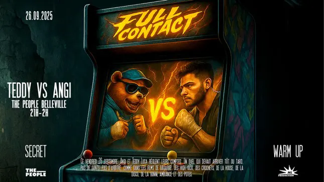 Full Contact Party - Teddy Vs Angi Cover