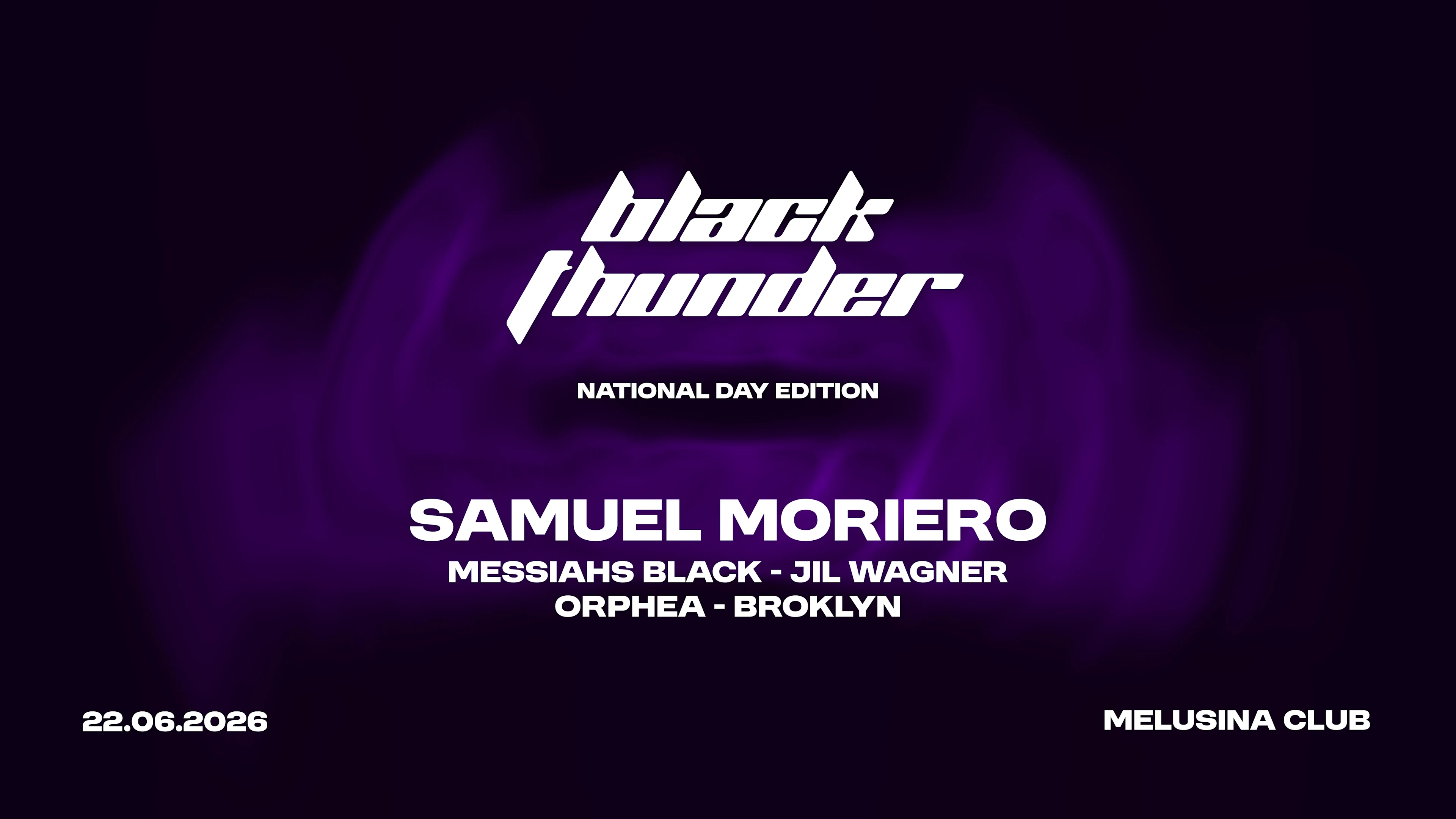 Black Thunder W/ Samuel Moriero&Guests Cover