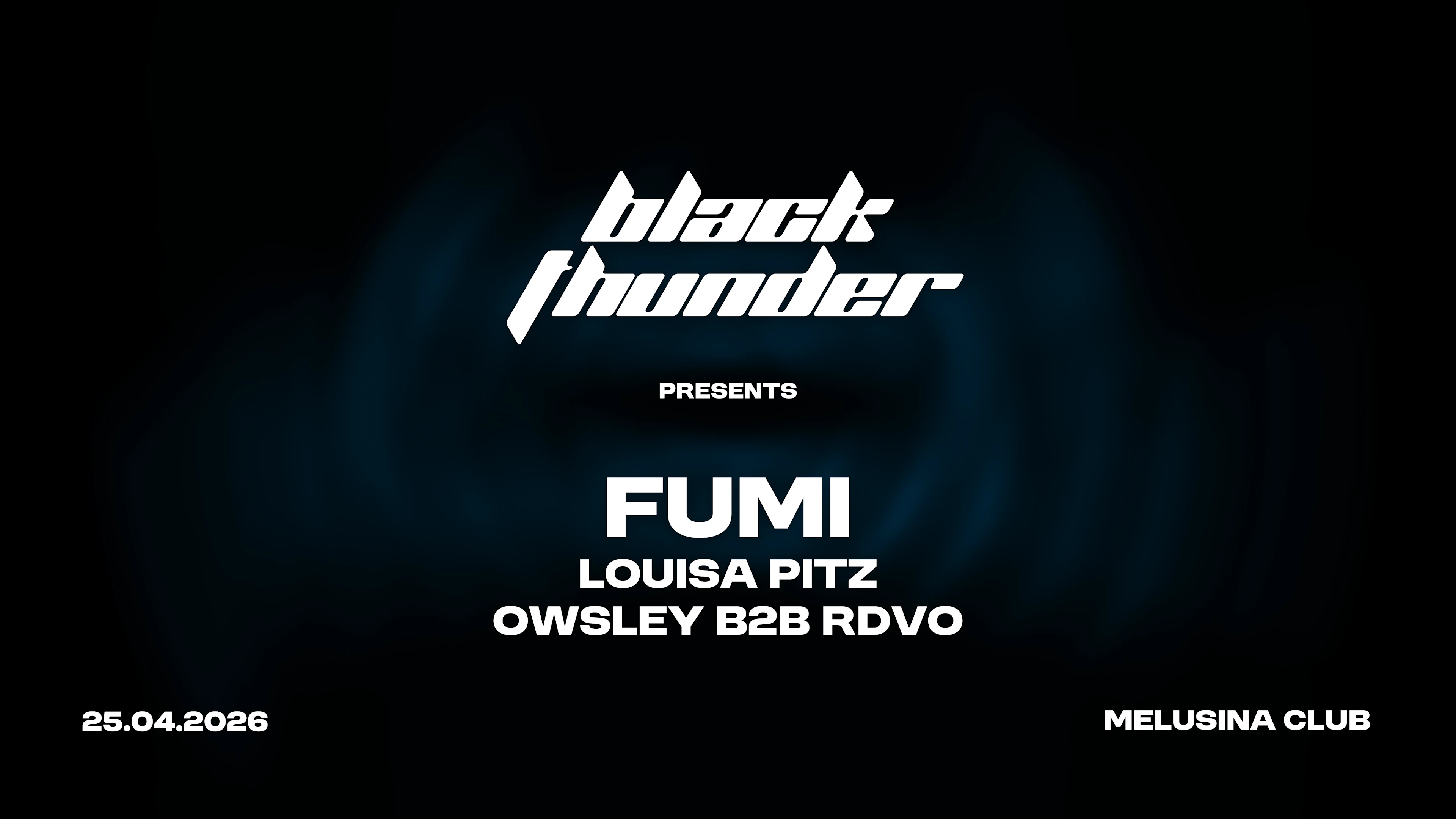 Black Thunder W/ Fumi,Louisa Pitz,Owsley & Rdvo Cover