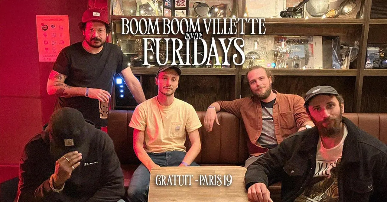 Boom Boom Villette Invite : "Furidays" Cover