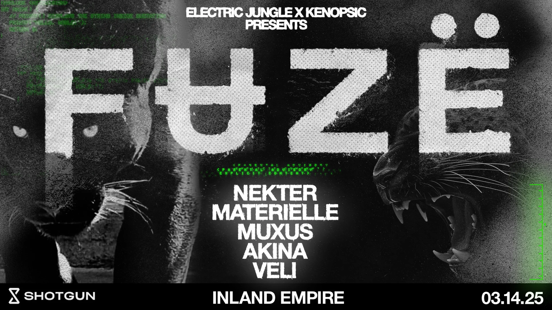 Fuze Presents: Nekter, Materielle, & More Cover
