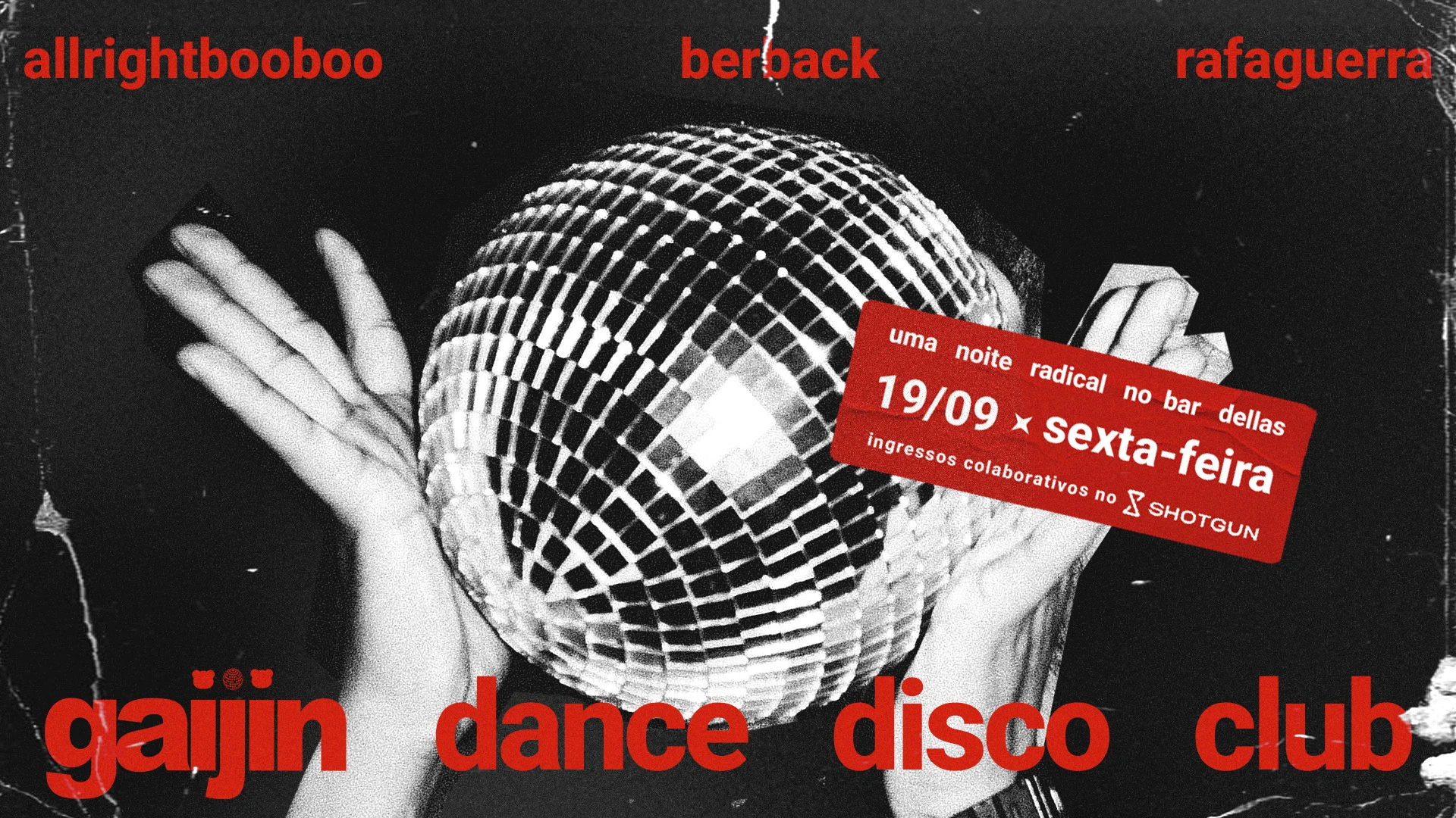 Gaijin Dance Disco Club Cover
