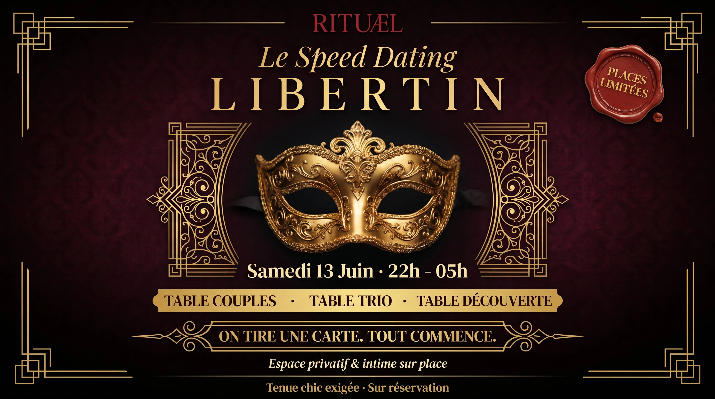 Ce Soir : Le Speed Dating Libertin Cover