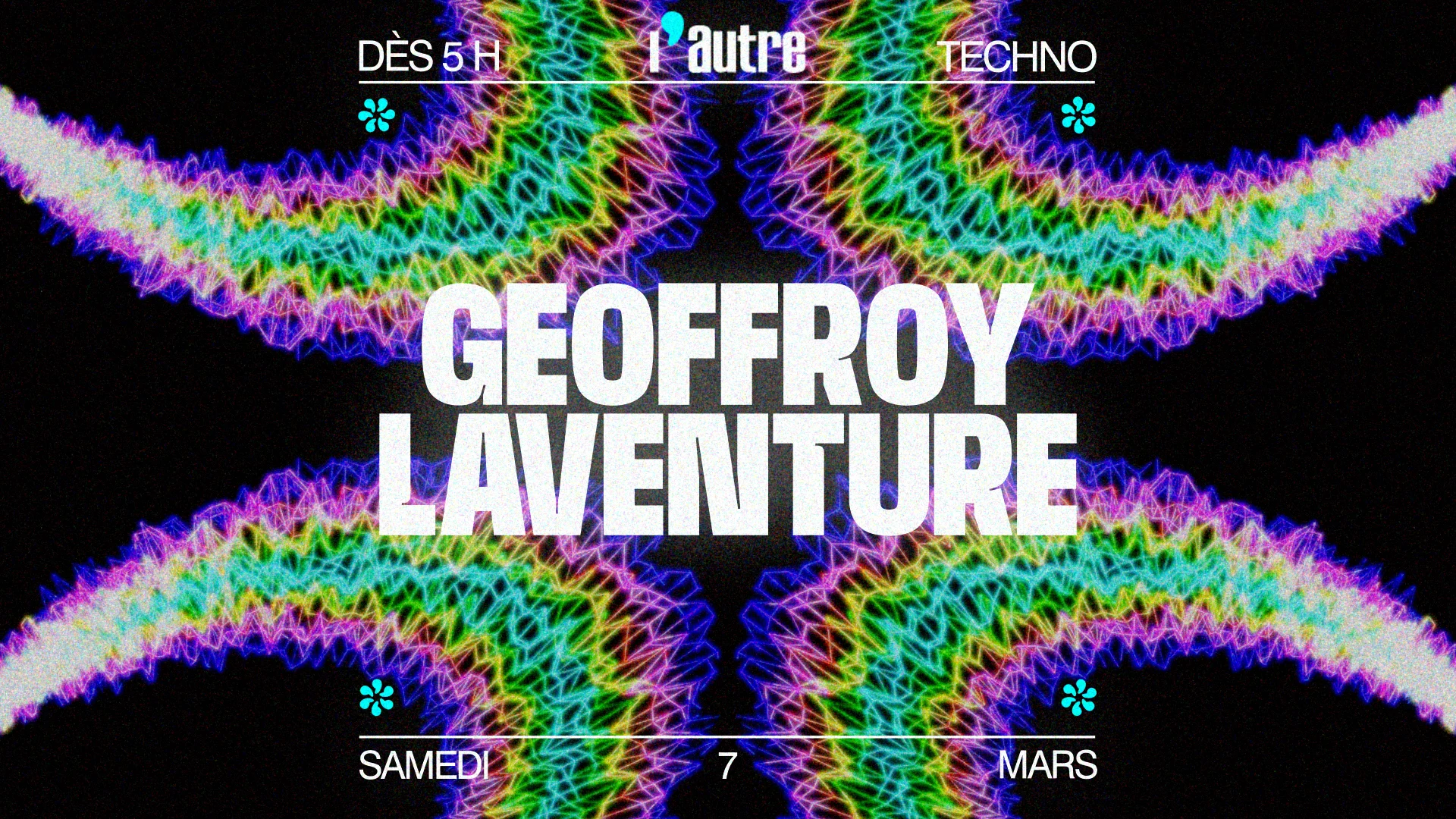 L’Autre Invite: Geoffroy Laventure Cover