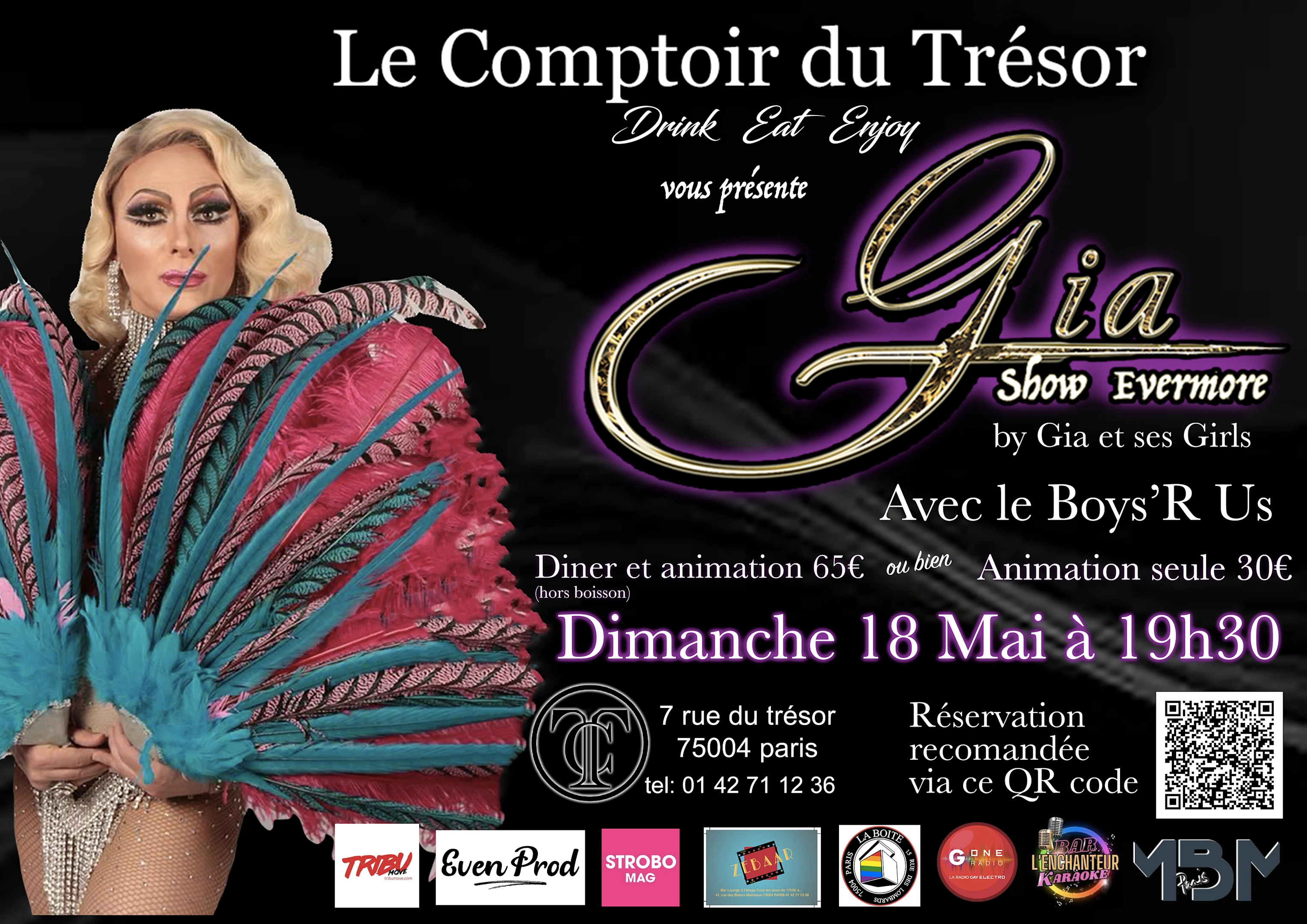 Gia Show - Evermore -Le Comptoir Du Trésor Cover