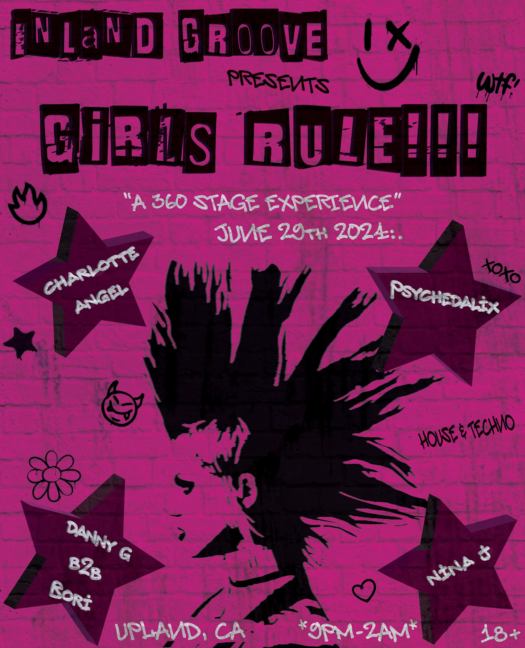 Girls Rule: 360 Stage Cover