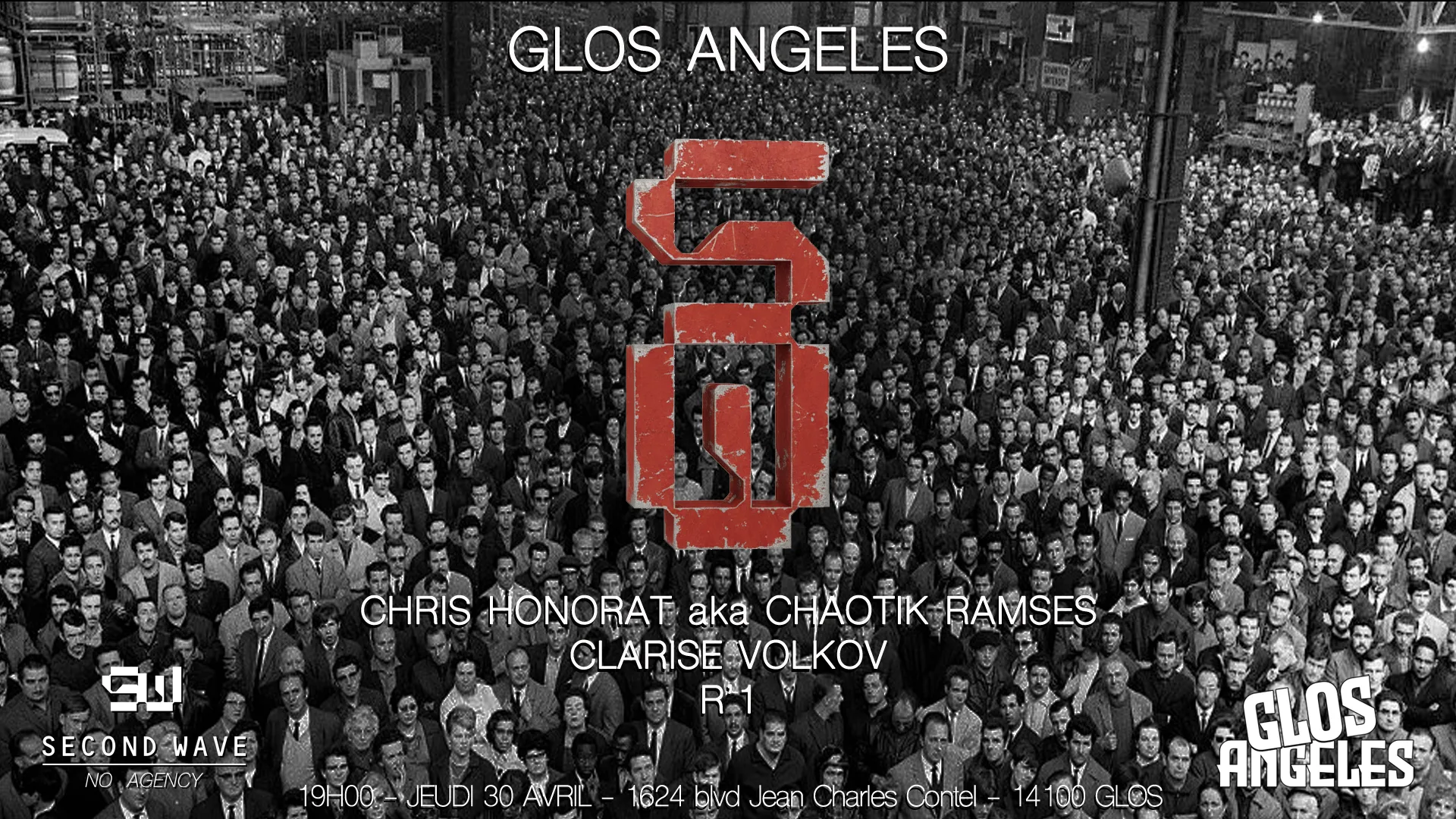 Full Techno Session - Second Wave No Agency @ Glos Angeles Cover