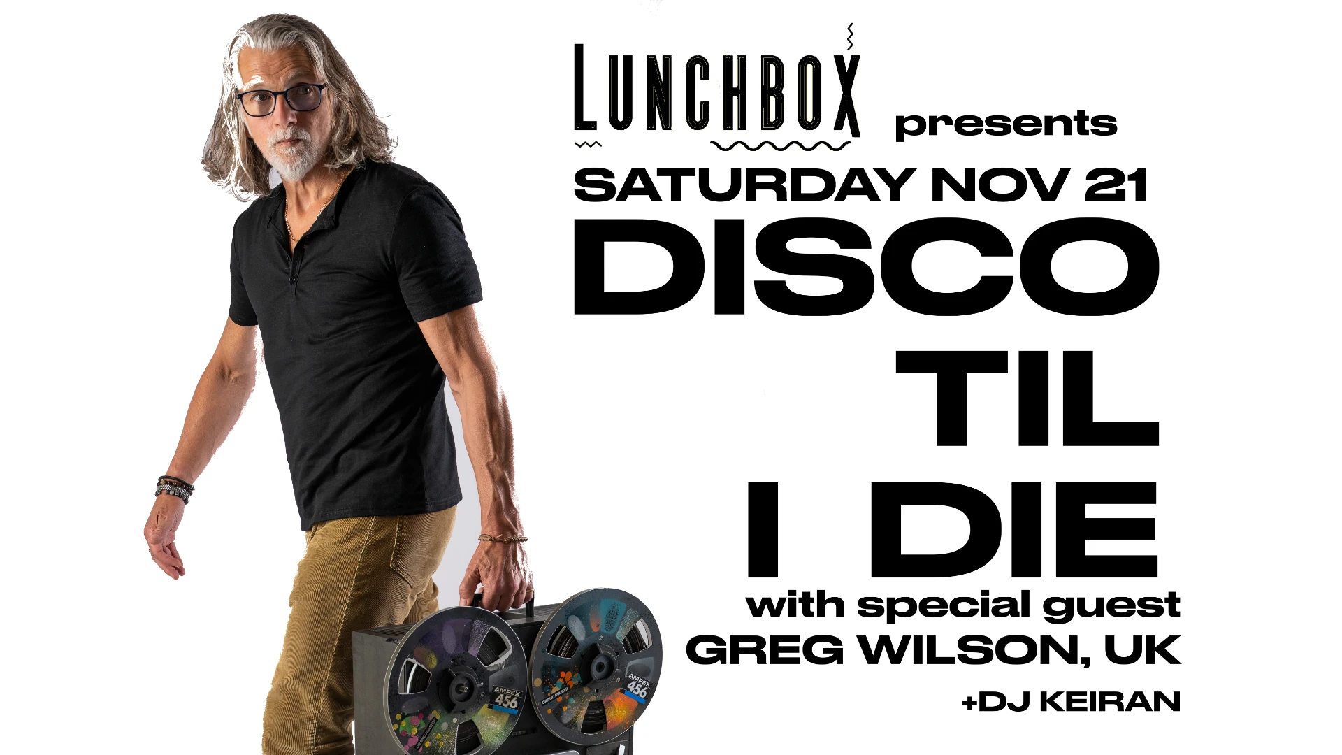 Greg Wilson At Lunchbox Nov 21 Cover