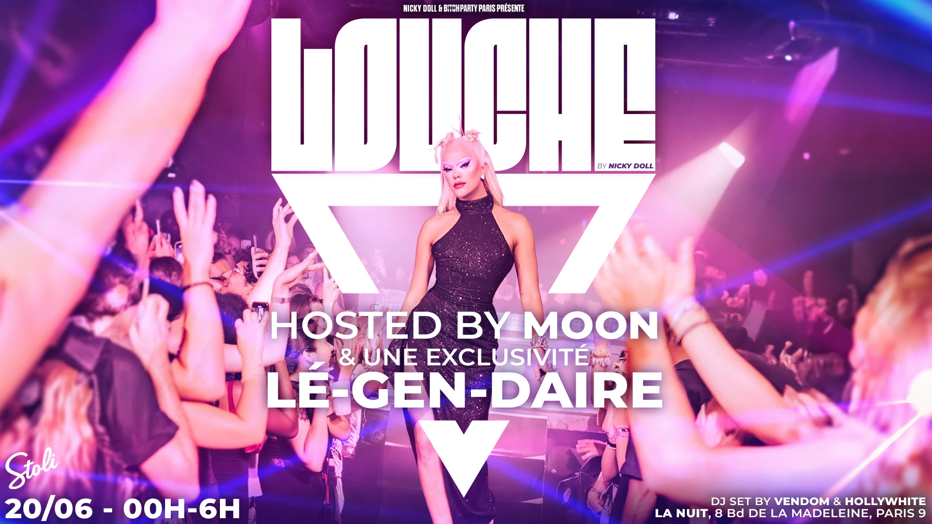 Louche By Nicky Doll - Meet The Queens - Hosted By Moon Cover
