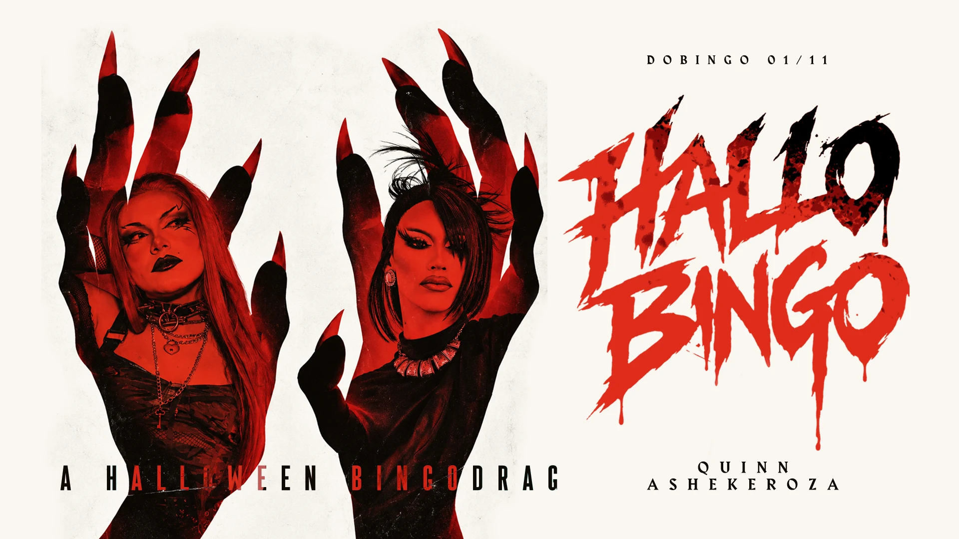Halloween Drag Bingo With Ashekeroza & Quinn Cover