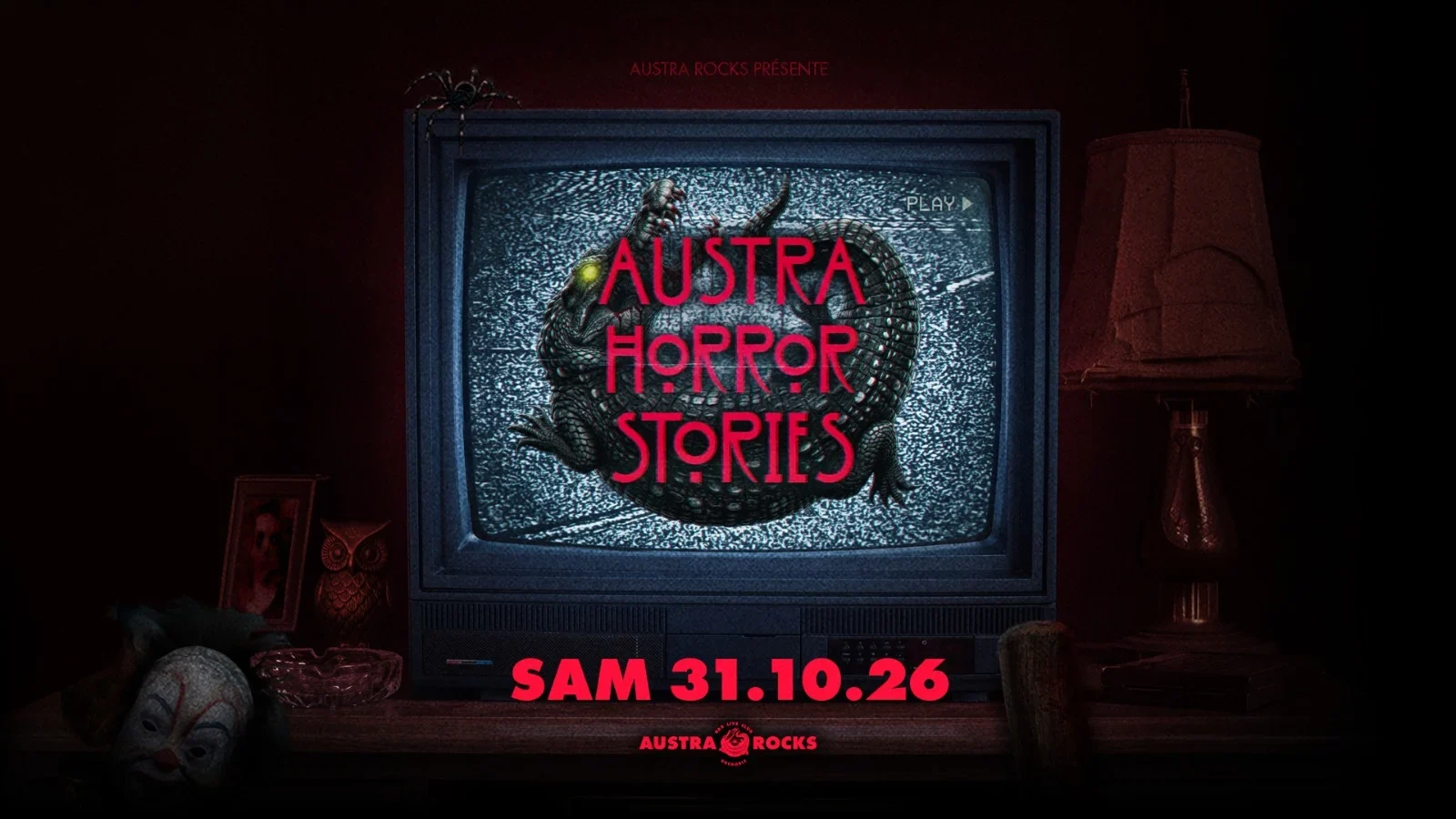 Halloween Freak Show - Austra Rocks Montpellier Cover