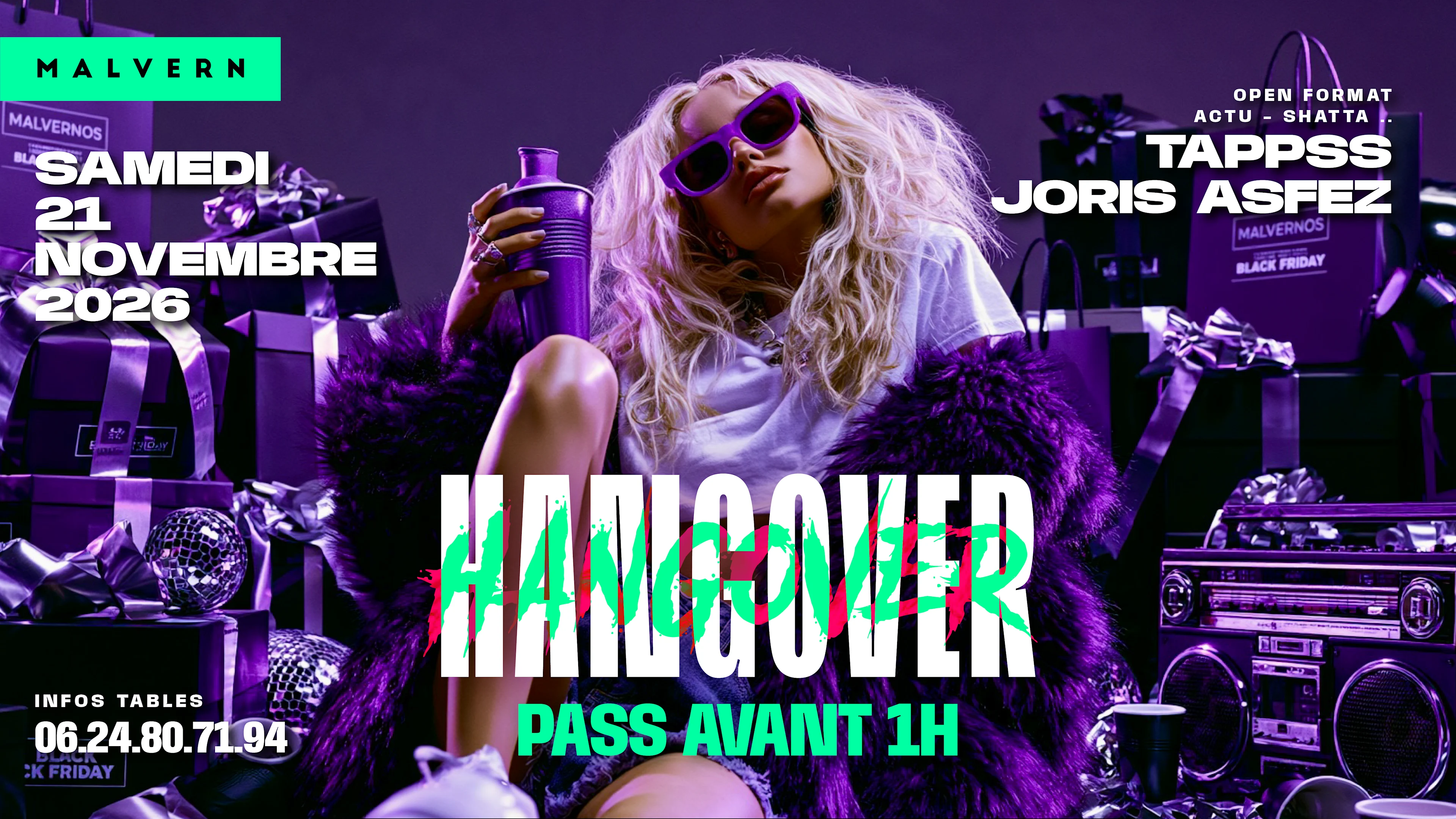 Hangover - Pass Avant 1h Cover