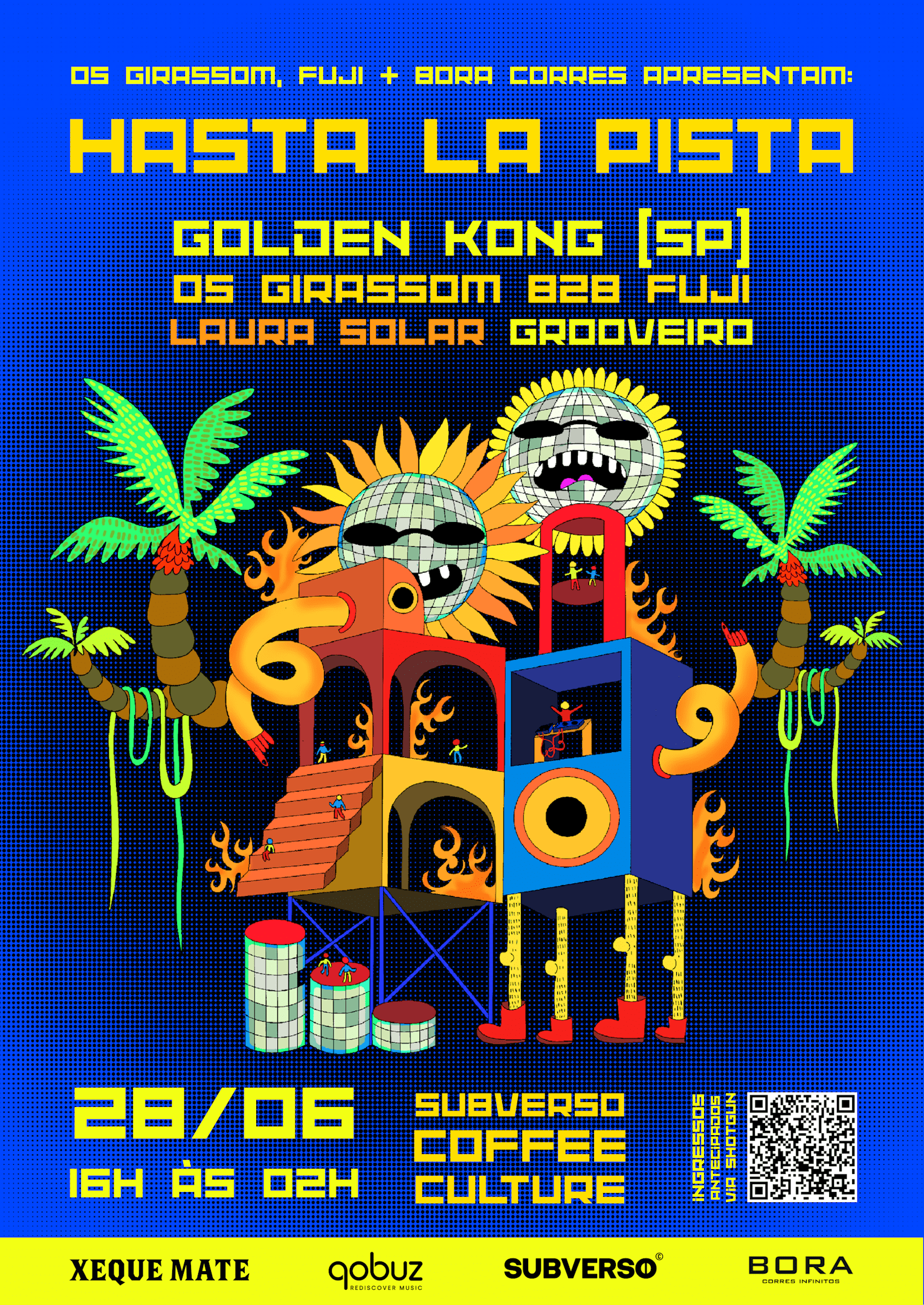 Hasta La Pista Com Golden Kong (Sp) 28/06 @ Subverso Cover