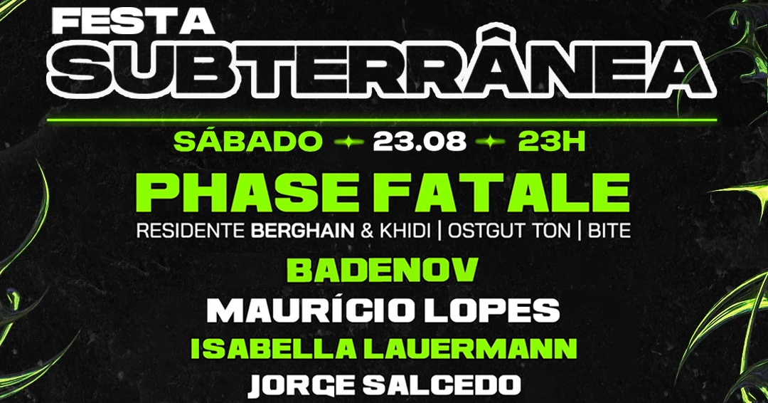 Subterrânea + Phase Fatale Cover