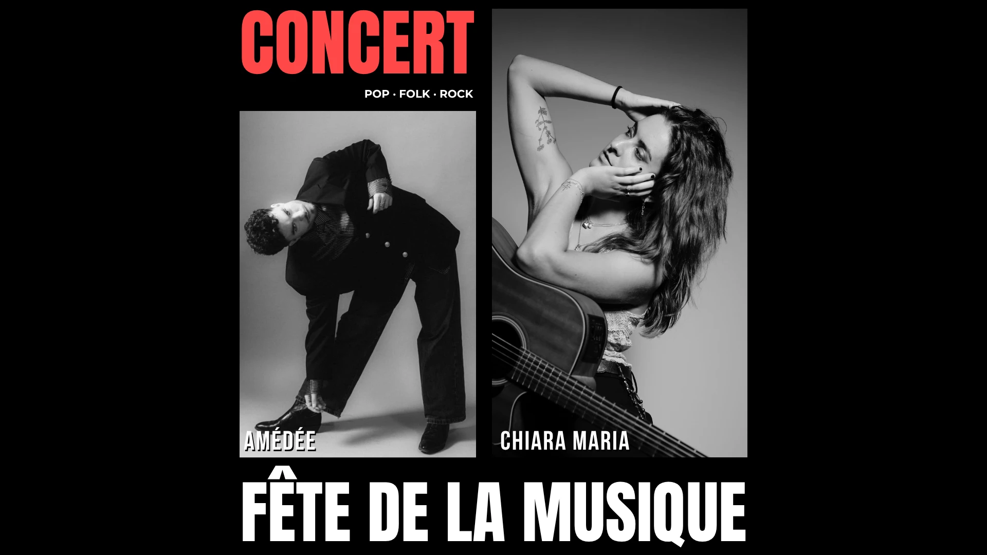 Chiara Maria & Amédé.E • Concert Queer Cover