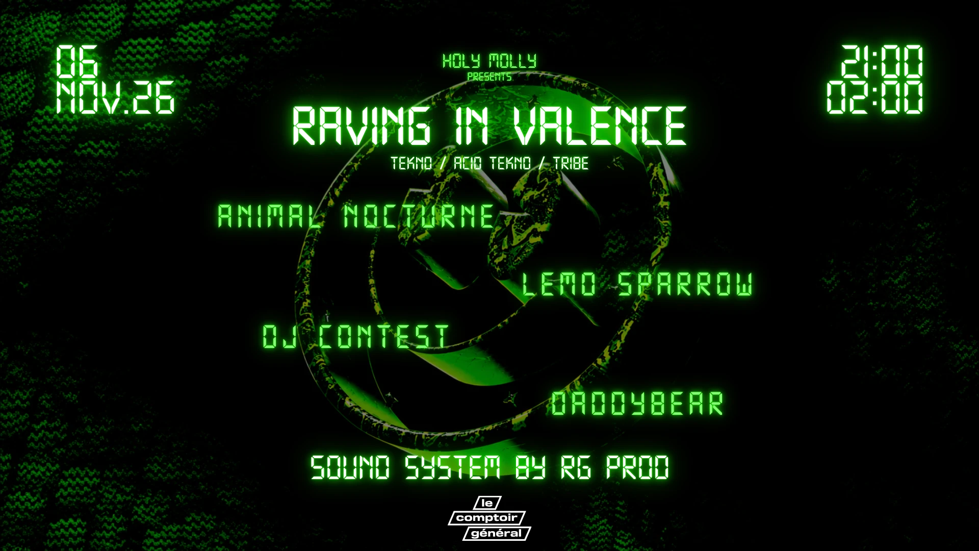 Raving In Valence Cover