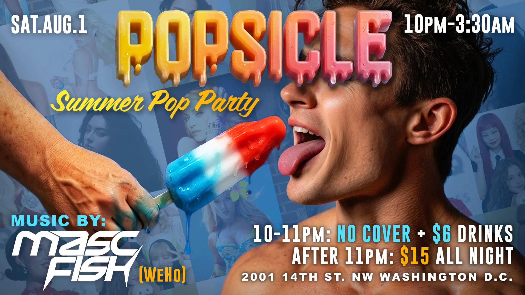 Popsicle: Summer Pop Party With Mascfish (Weho) Cover