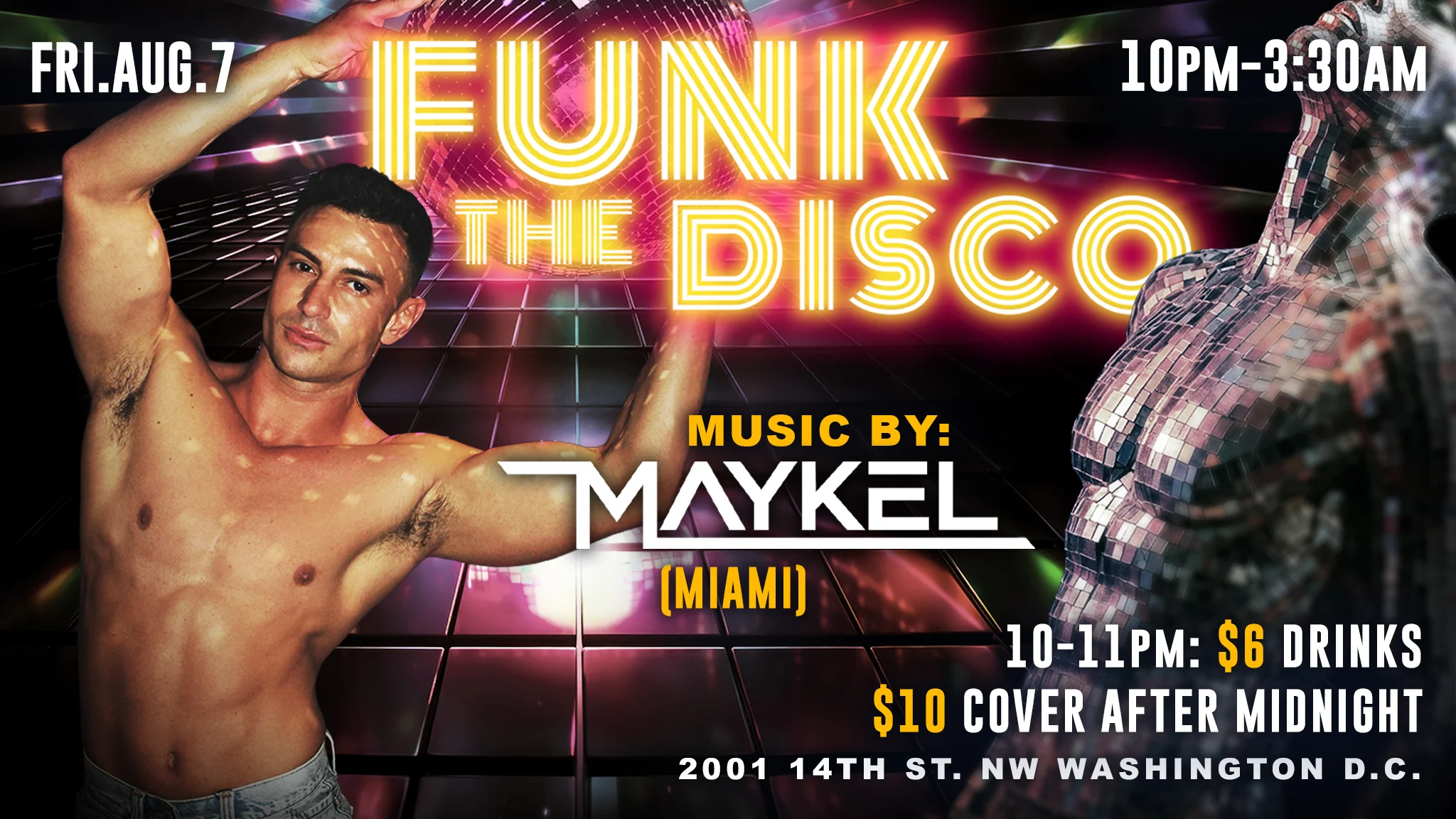 Funk The Disco  With Maykel (Miami) Cover