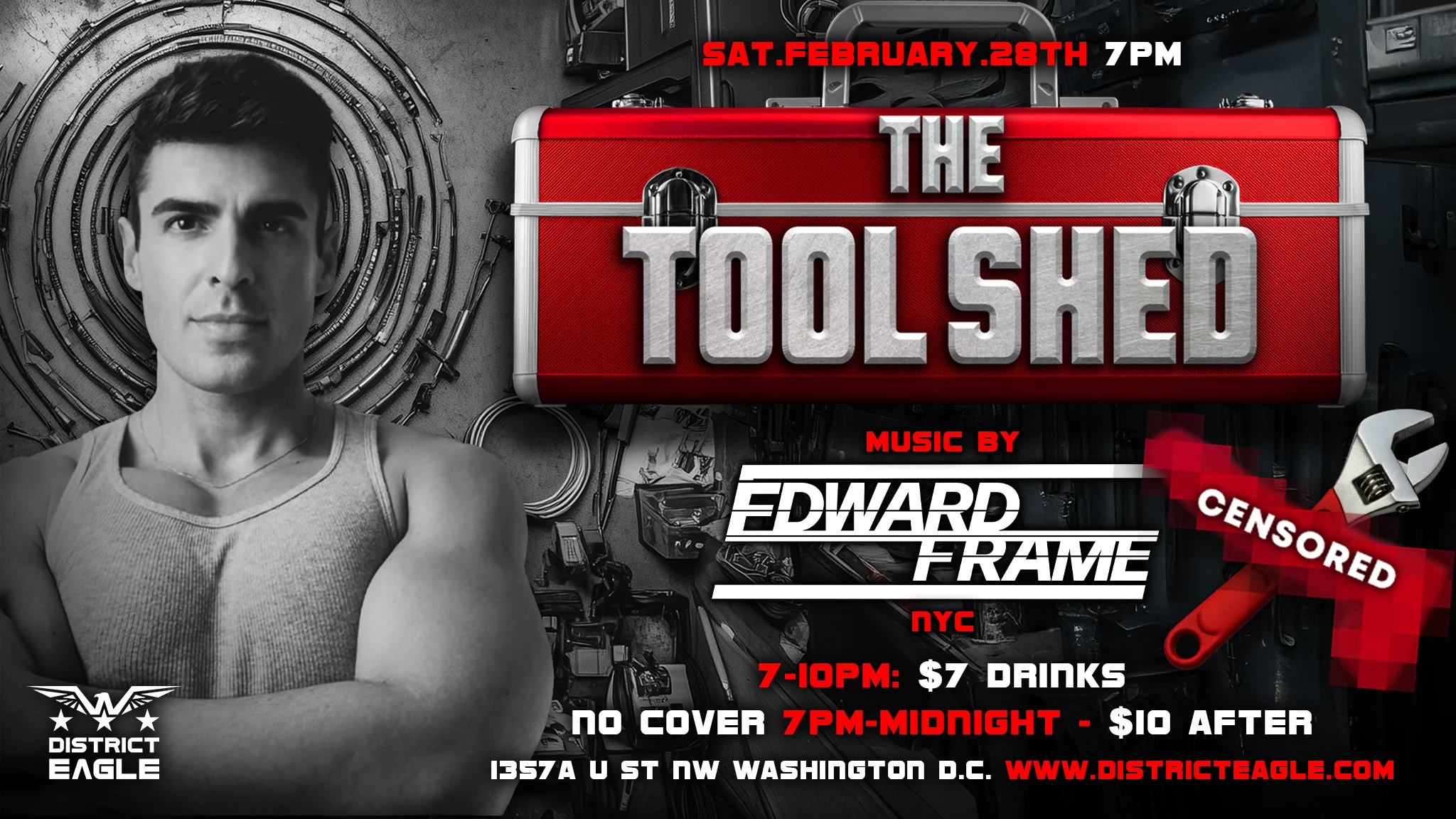 The Tool Shed With Edward Frame (Nyc) Cover
