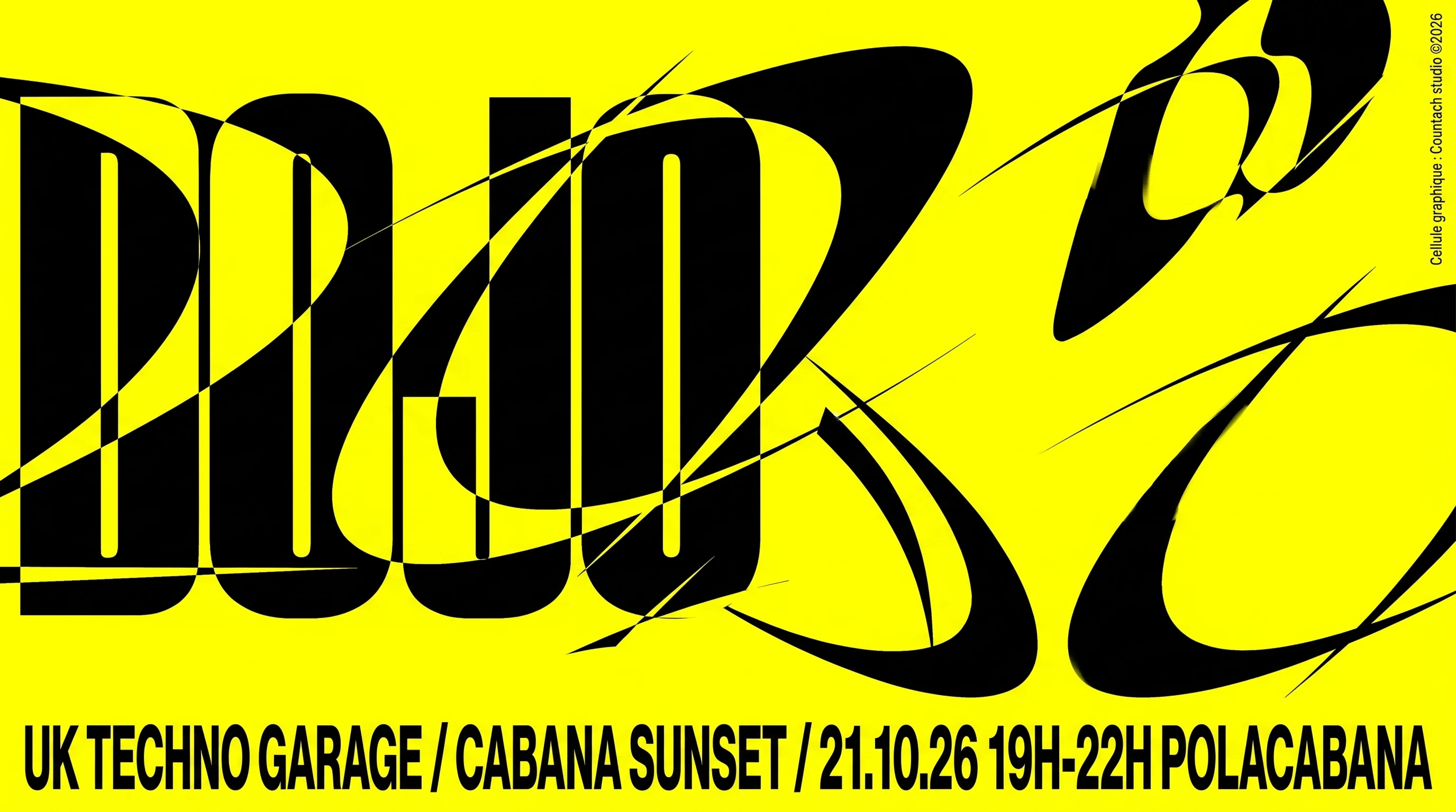 Dojo X Cabana Sunset @ La Fabrique Pola : Uk Techno & Garage Cover