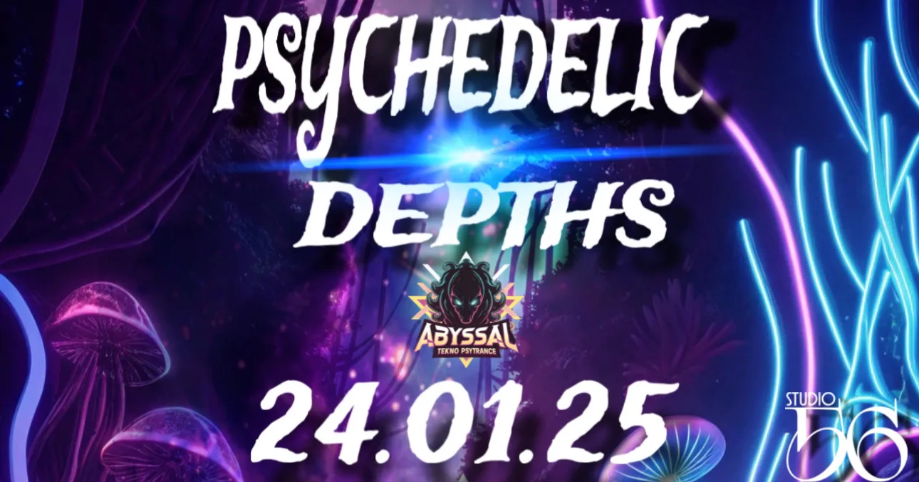 Psychedelic Depths Invite Lu Psy Fer, K0uci, Tissot & Druide Cover