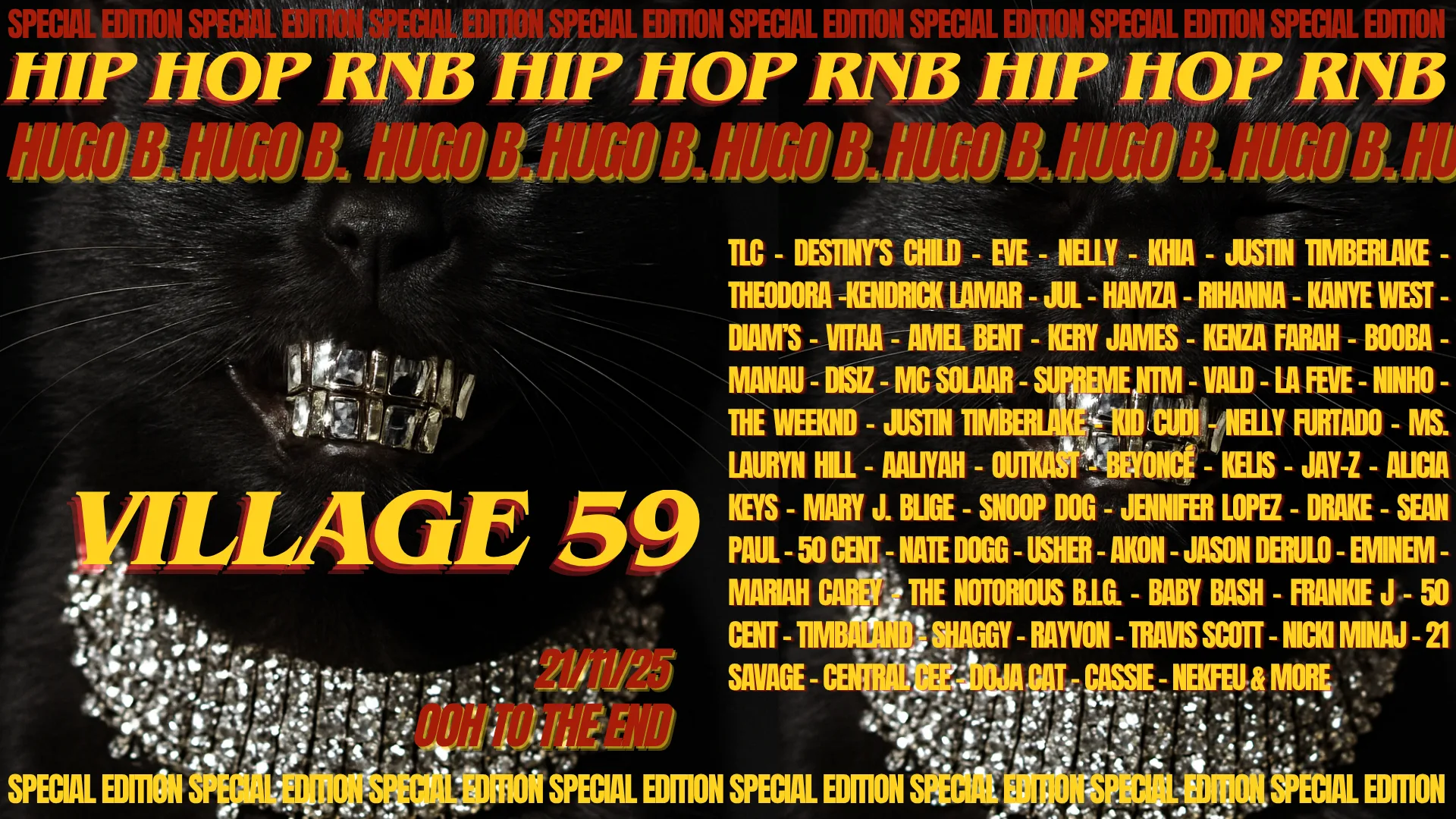 Village 59 - Hip Hop & Rnb Night Cover