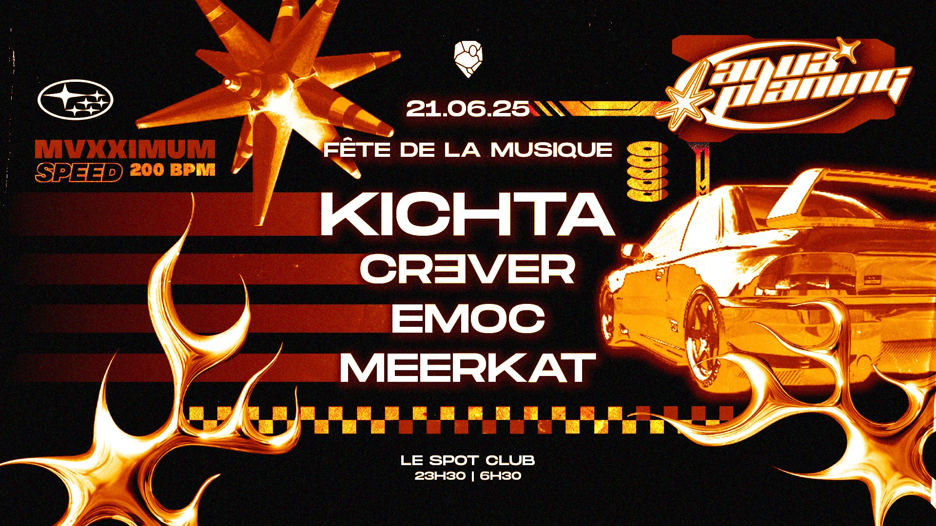 Fête De La Musique - Kichta, Crever, Emoc, Meerkat Cover