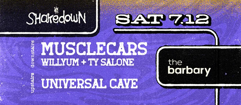 The Shakedown : Musclecars Cover