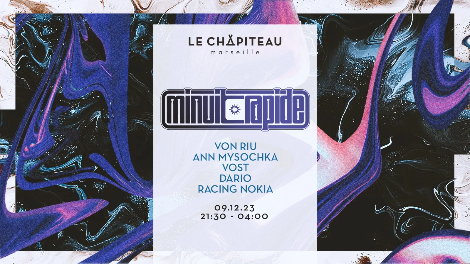 Le Chapiteau X Minuit Rapide Cover