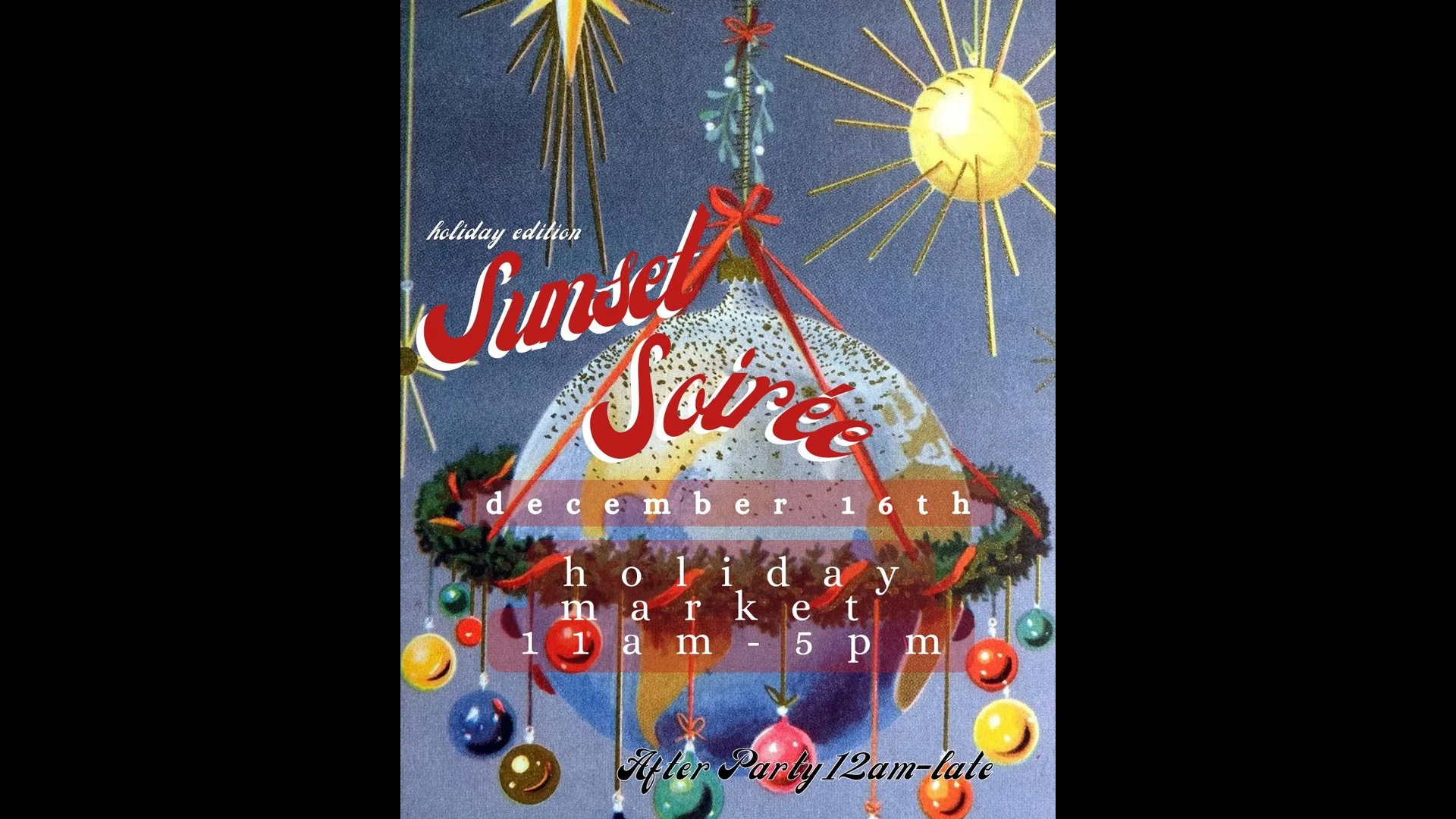 Holiday Sunset Soiree Cover