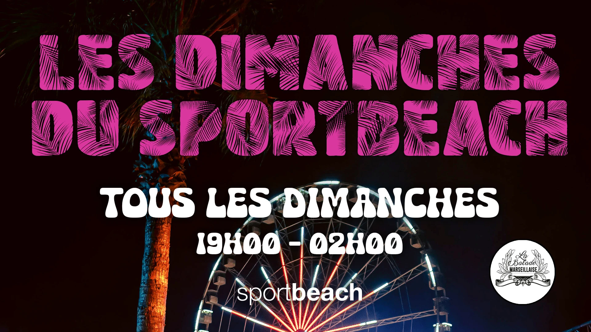Dimanche 28 Juillet 2024 - Les Dimanches Du Sportbeach Cover