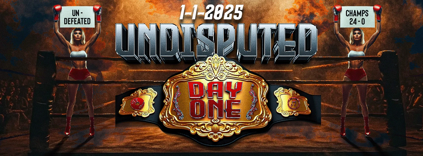 Day One: Undisputed -- New Years Day Cover