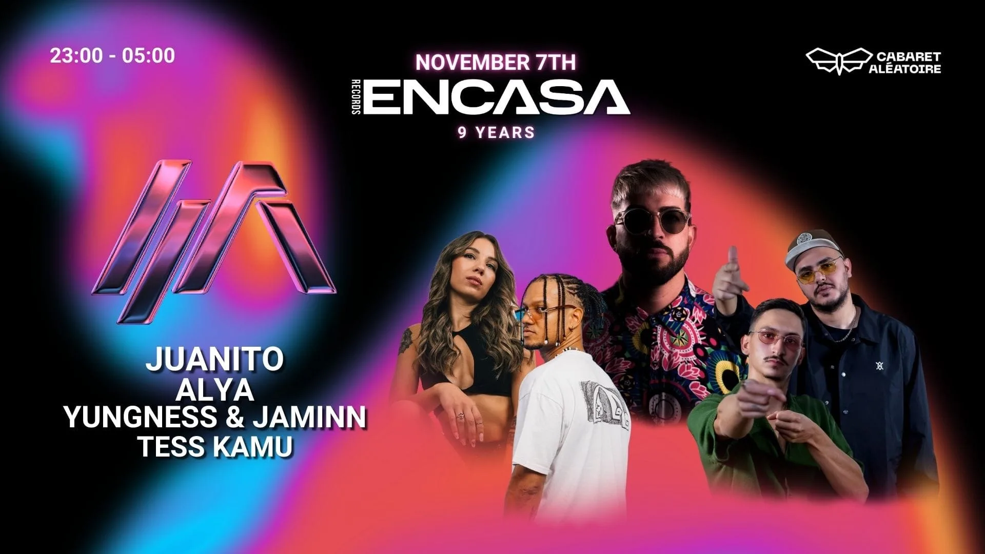 07/11 | Club Cabaret X Encasa : 9 Years Cover