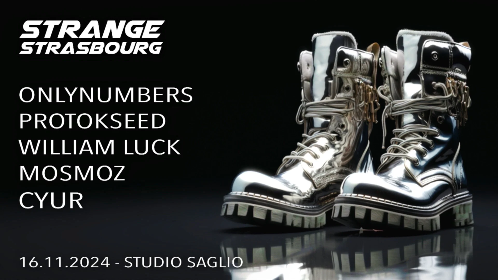 Strange Invite Onlynumbers, Protokseed, Mosmoz, William Luck Cover