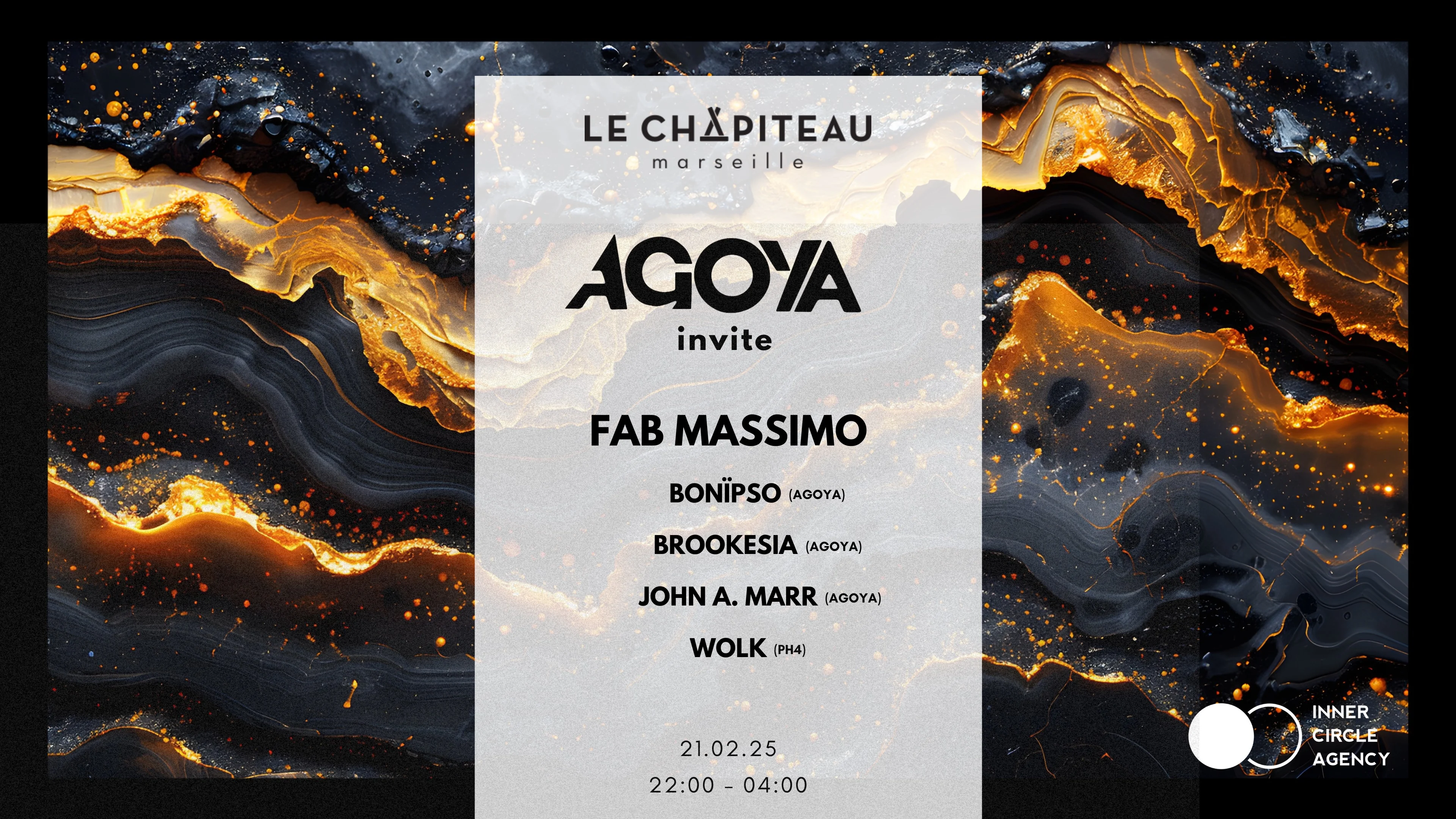 Agoya Invite Fab Massimo Cover