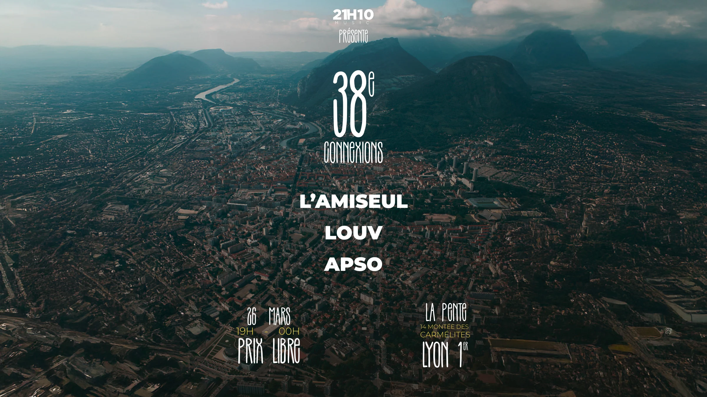 21h10 Invite Louv', Apso & L'amiseul (Rap / Hip-Hop) Cover