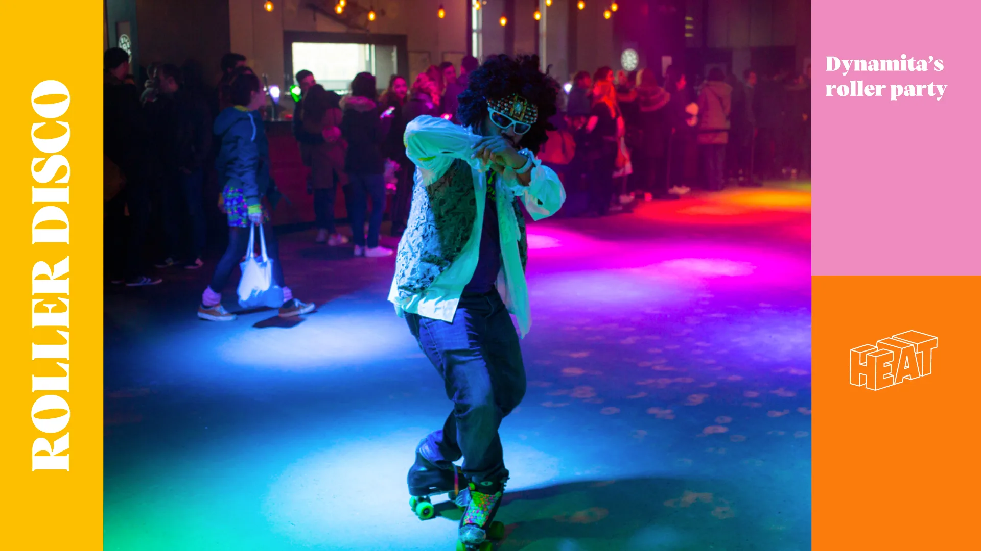 Roller Disco À Heat! 17h30 - 22h30 Cover