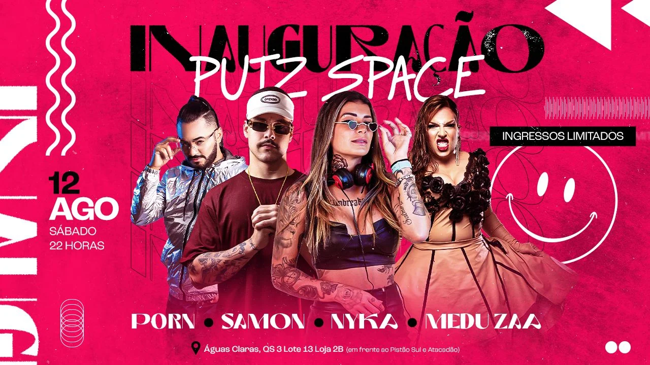 Inauguração: Putz! Space Cover