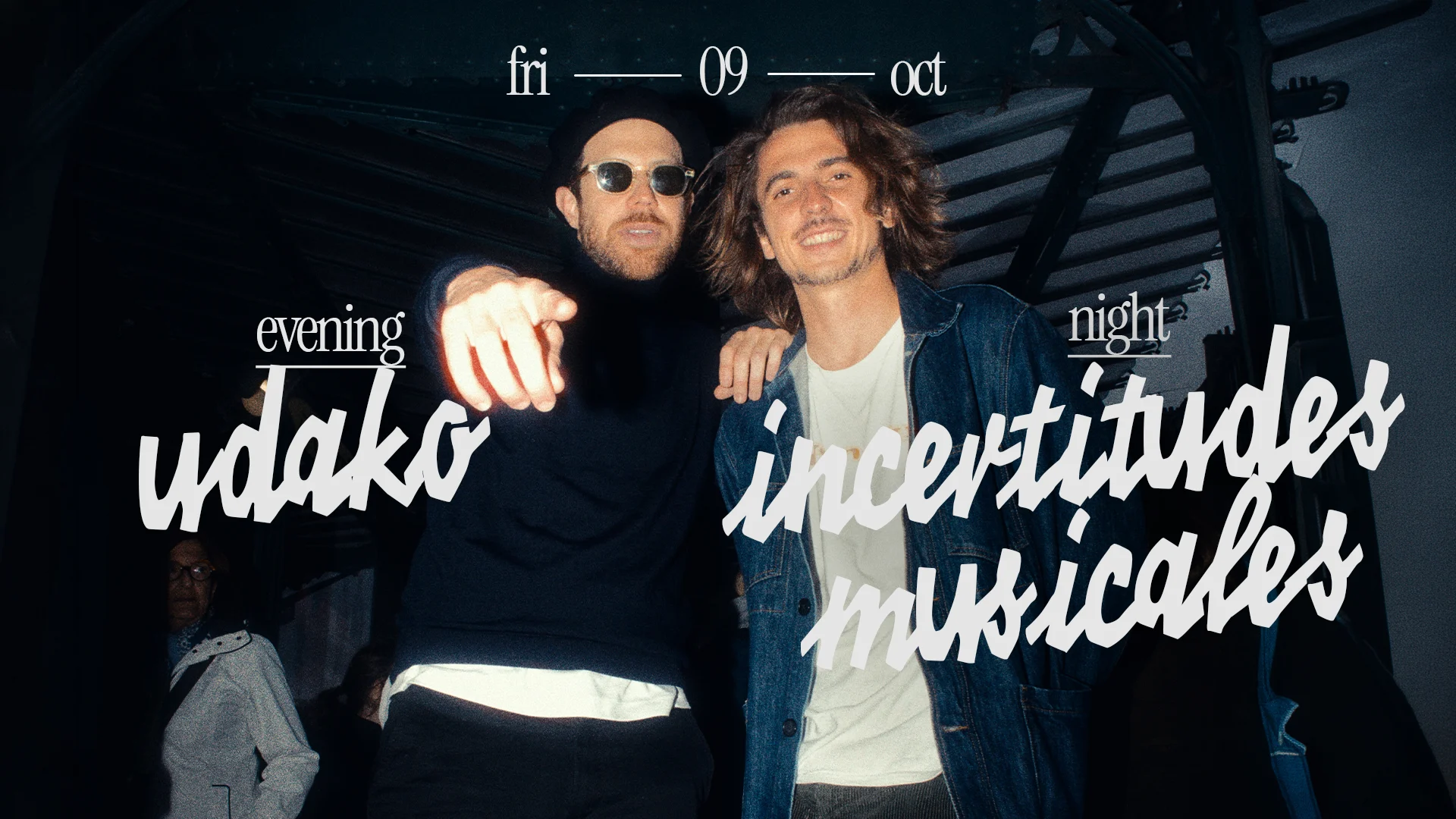 Vinyles All Night Long : Udako + Incertitudes Musicales Cover