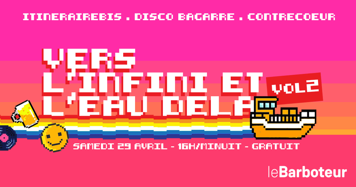 Disco Bagarre X Itinérairebis @ Canal Barboteur (Open Air) Cover