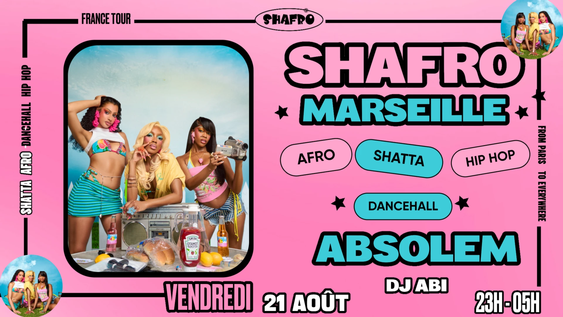 Shafro @Marseille #20 Colors Edition  : Afro, Shatta Cover