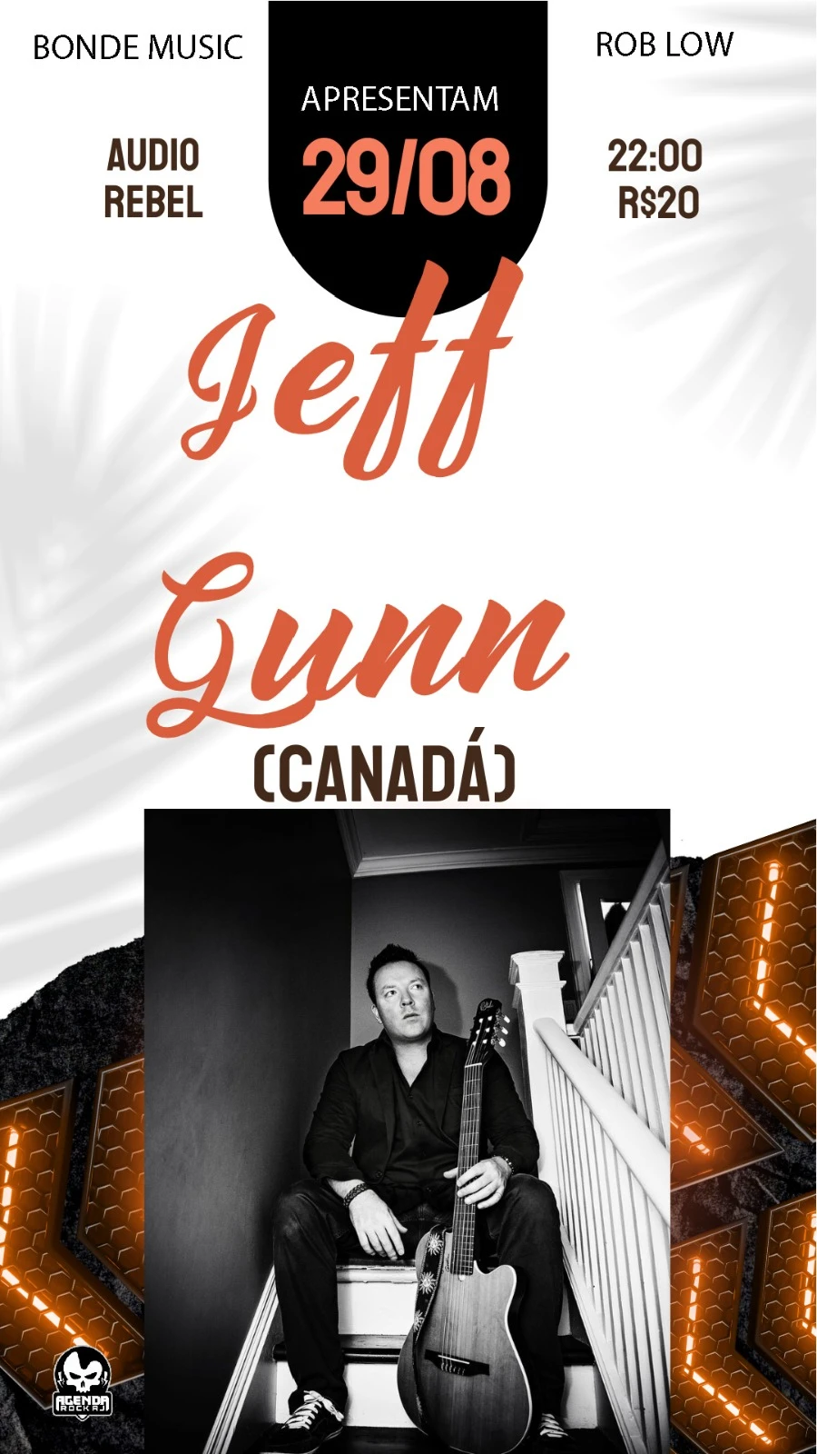 Jeff Gunn Na Audio Rebel - 29 De Agosto Cover