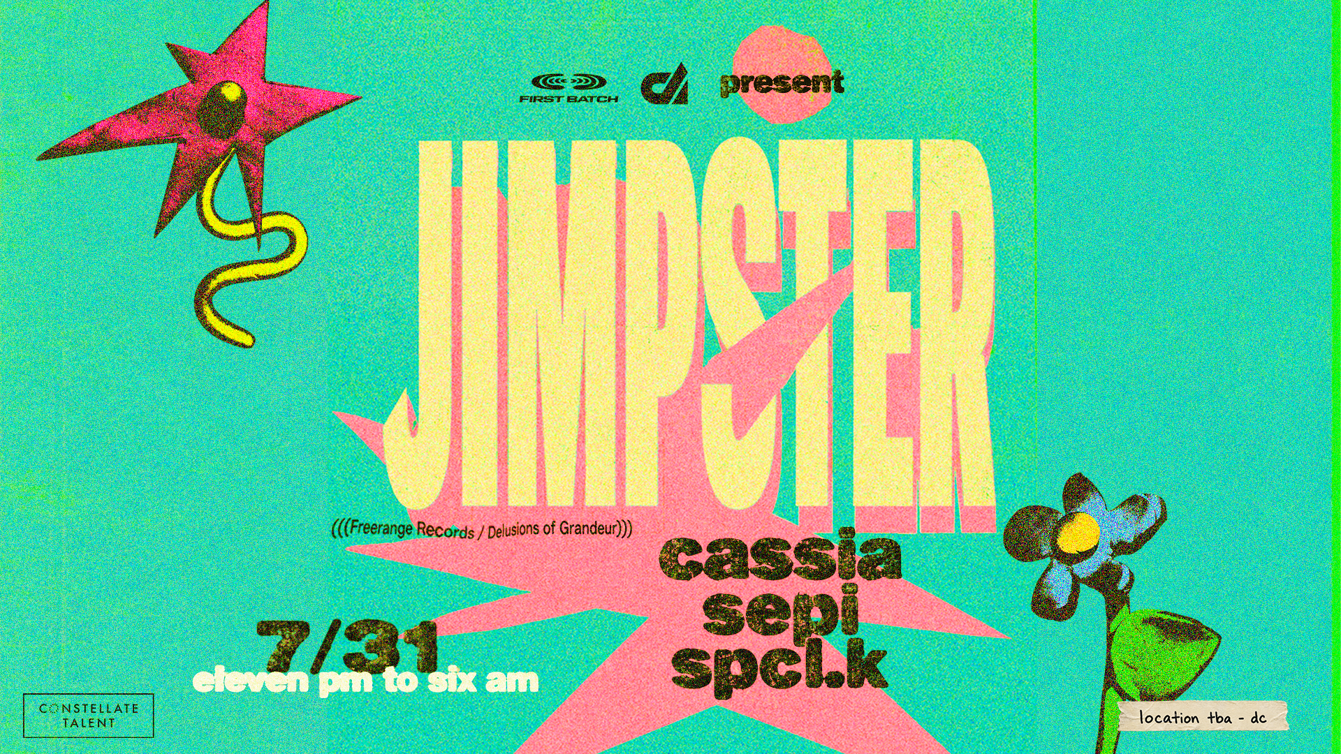 Deep Tech & First Batch Present: Jimpster Cover