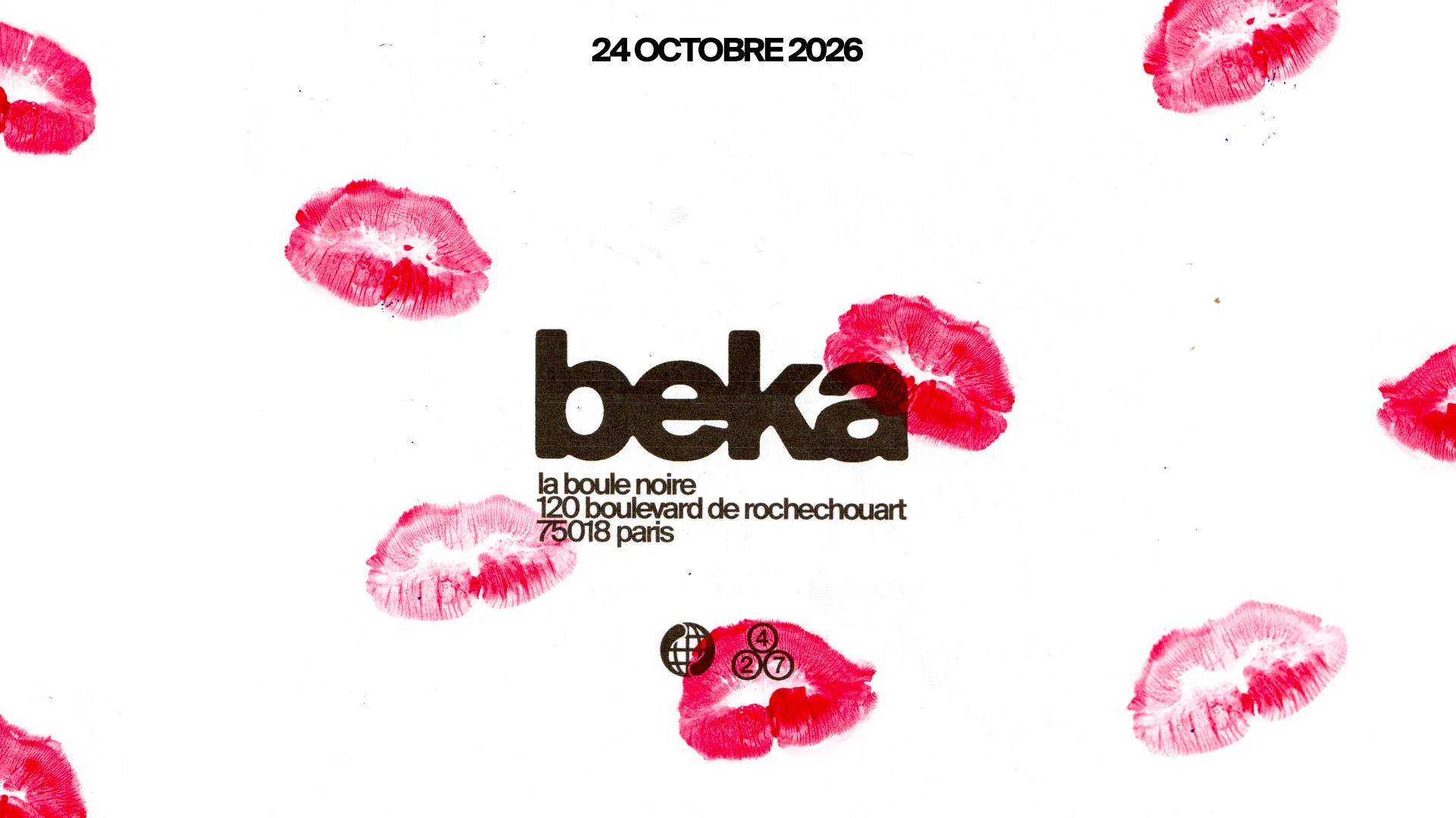 Beka @La Boule Noire Cover