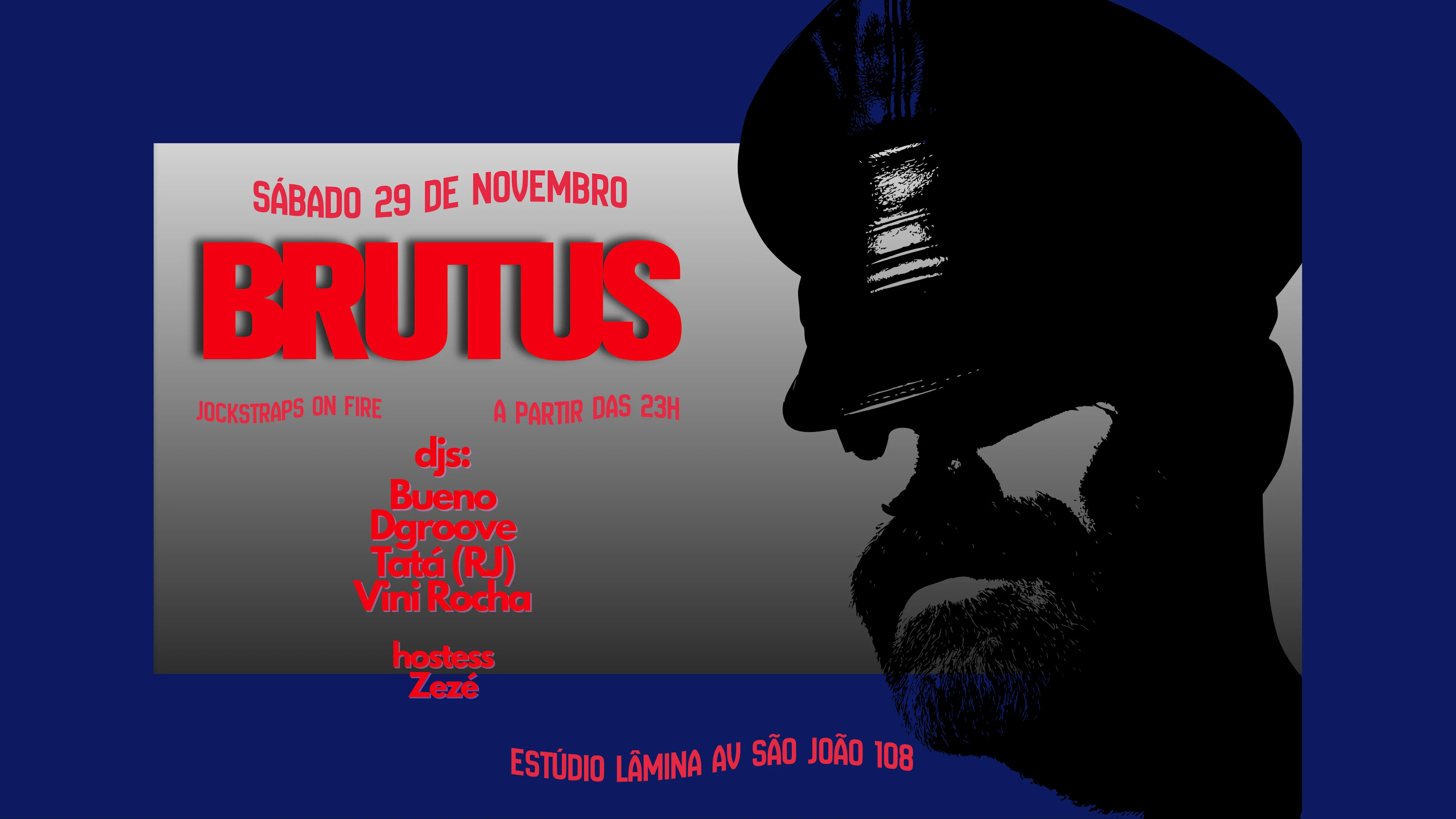 Brutus No Estúdio Lâmina | Jockstraps On Fire! Cover