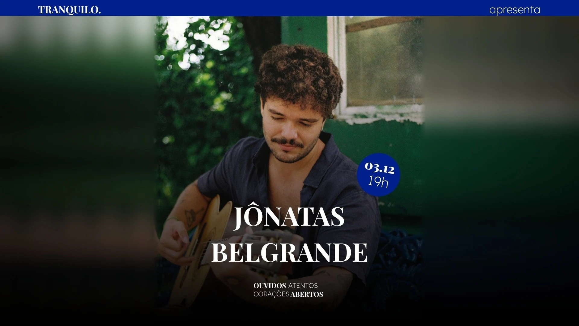 Tranquilo Apresenta Jonatas Belgrande - Brasília (Df) Cover