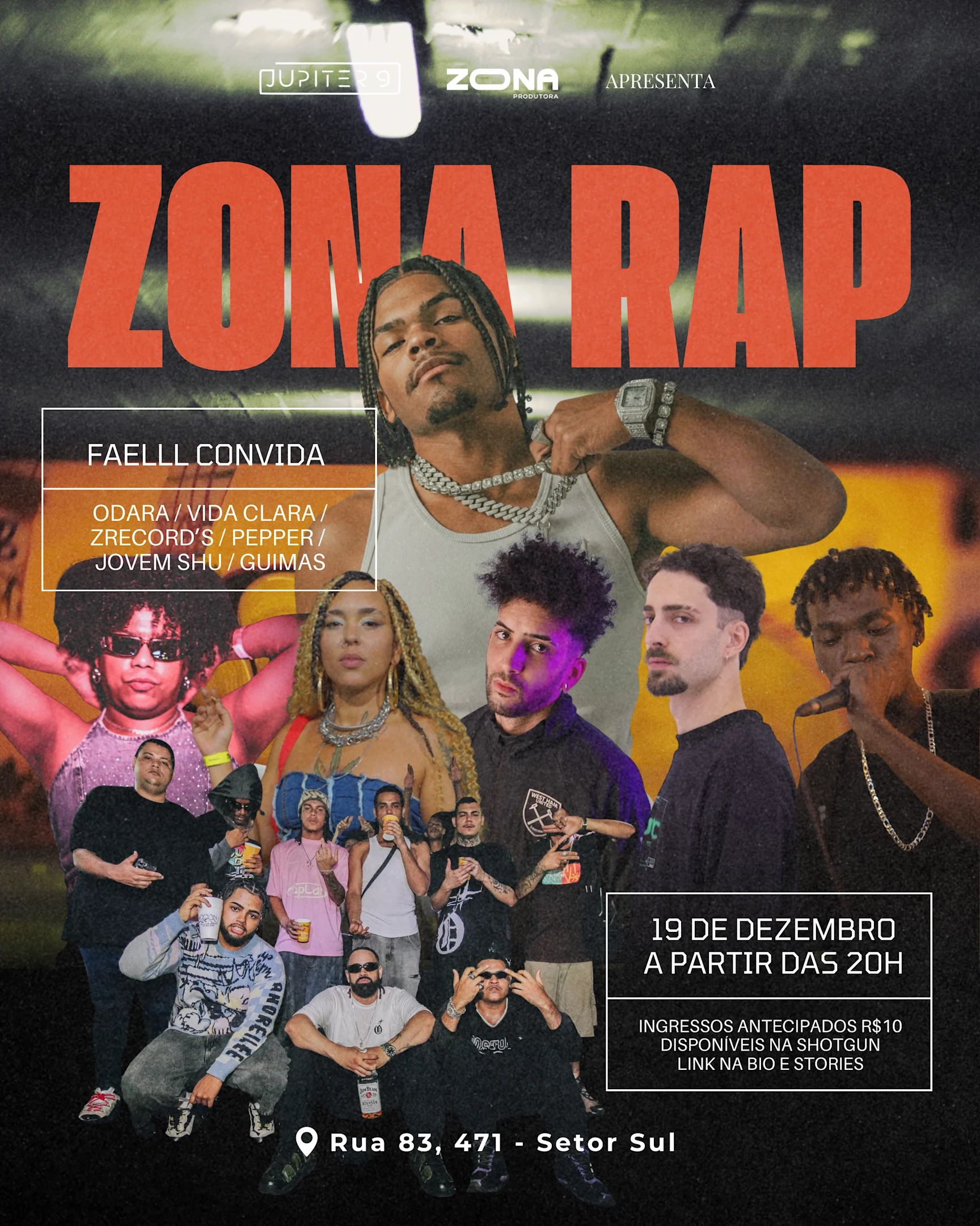 Zona Rap Faell Apresenta Cover