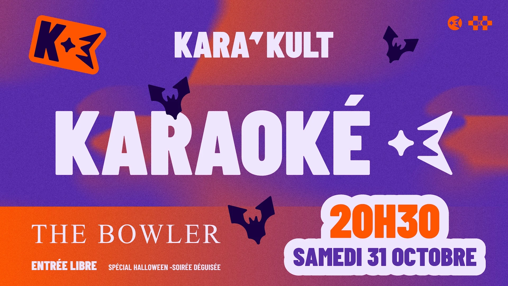 Karaoké Spécial Halloween By Kara'kult - The Bowler Cover