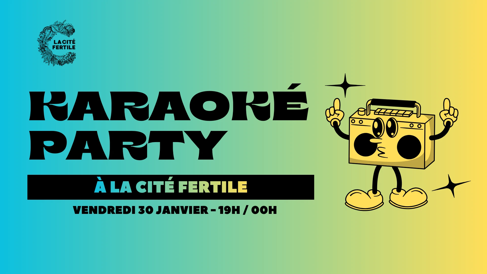 Karaoké Party À La Cité Fertile Cover